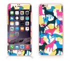 HIGHSPIRITREDHILL����+�����ѥǥ����󶯲����饹�ե����for iPhone6/6s��INU CAMO��ors-9h-film-ds-s-6-hs141a
