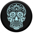 JOYSOCKETS���祤�����å�JOYSOCKETS SINGLE��Х��륰��åס�Muertos_Blue_on_Black-Geodesic-Mandala-Natura��JS-020940