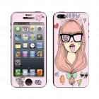 Gizmobies������ӡ������С�������for iPhone5/5s/SE��MEOW GIRL��ZA-0068-IP5E