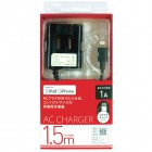 OSMA������MFIǧ��Lightning��AC���Ŵ��1.5m�ˡ�1A/�֥�å���AC-LC150-3K