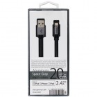 OSMA������MFIǧ�ڥ磻�䡼Lightning�����֥��20cm/���졼��UD-ALC020GY
