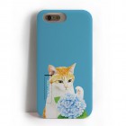 Fantasthick!Dparks Stand Case Cat Seriesfor iPhone6/6s��Hydrangea��I6S06-15D681-14