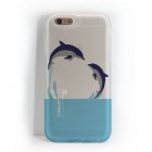 Fantasthick!Dparks Stand Case Sea Animals Seriesfor iPhone6/6s��Dolphin��I6S06-15D691-14