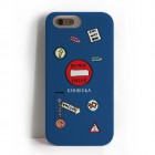 Fantasthick!Dparks Stand Case Sign Seriesfor iPhone6/6s��Blue��I6S06-15D692-15