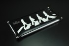 �ӡ��ȥ륺����50��ǯ��ǰMUSIC DURALUMIN CASE BEATLESGILDdesign����å� for iPhone6/6s��ABBEY ROAD��JB0011