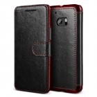 Sanctuary���󥯥��奢��VERUS Dandy Layered Leather for HTC10��Black+Wine��VR_H10CSLLDL_BR