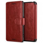 Sanctuary���󥯥��奢��VERUSDandy Layered Leatherfor Xperia X Performance��Wine+Black��VR_XXPCSLLDL_RB