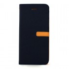 Fantastick!Diary Two tone(�ġ��ȥ�)for iPhone7��Navy-Yellow��I7Y06-16B757-15