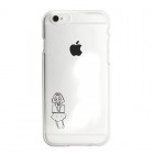 Fantastick!Dparks CLEAR DESIGYfor iPhone7��ribbon girl��I7Y06-16C783-00