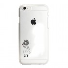 Fantastick!Dparks CLEAR DESIGYfor iPhone7��sewing girl��I7Y06-16C783-02