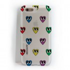 Fantastick!Dparks CLEAR DESIGYfor iPhone7��eyes heart��I7Y06-16C783-99