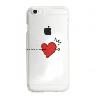 Fantastick!Dparks CLEAR DESIGYfor iPhone7��pop heart��I7Y06-16C783-05