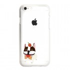 Fantastick!Dparks CLEAR DESIGYfor iPhone7��Bulldog��I7Y06-16C784-03