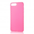 �쥤��������TPU���եȥ�����/���饭��for iPhone7Plus�ԥԥ󥯡�RT-P13C7/P