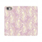 VELOCITYBOOKCASEfor iPhone7��PURPLE PAISLEY��OD-0237-IP07