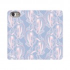 VELOCITYBOOKCASEfor iPhone7��PINK PAISLEY��OD-0238-IP07