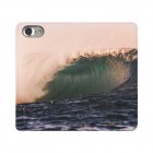 VELOCITYBOOKCASEfor iPhone7��TAHITIAN WAVE��OD-0244-IP07