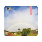 VELOCITYBOOKCASEfor iPhone7��ALOHA RAINBOW��OD-0247-IP07