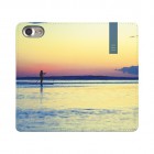 VELOCITYBOOKCASEfor iPhone7��SUNSET ROAD��OD-0248-IP07