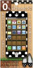 HASEPROSENSAI ��ˢ�����ݸ�ե����for iPhoneSE/5s/5�ԥɥåȥ֥�å���SI5K-05