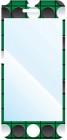 HASEPROSENSAI ��ˢ�����ݸ�ե����for iPhoneSE/5s/5�ԥ�������SI5K-13