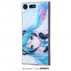 Ingrem�鲻�ߥ�TPU+���̥ѥͥ� for XPERIA XZ Premium�ԥ֥롼��IJ-RCFMXZPTP/HTN03