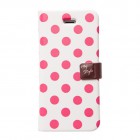 HappymoriStyle Dot Diary��Ģ�������� for iPhoneSE/5s/5�ԥ����꡼��HM2533i5S