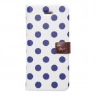HappymoriStyle Dot Diary��Ģ�������� for iPhoneSE/5s/5�ԥͥ��ӡ���HM2534i5S
