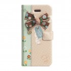 HappymoriEmbroidered Ribbon��Ģ�������� for iPhoneSE/5s/5�ԥ��꡼���