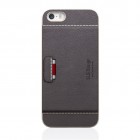 SLGDesignD6 Italian Minerva Box Leather Card Pocket Bar �ܳץ��㥱�åȥ�����for iPhoneSE/5s/5�ԥ��졼��