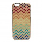 Man&Woodŷ���ڥ��㥱�åȥ�����for iPhone6/6s��UV Rainbow Wave��I6975iP6S
