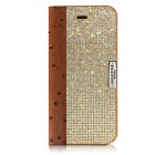 DreamplusWannabe Leathrer Diary�ܳ׼�Ģ�������� for iPhone6Plus/6sPlus�ԥ֥饦���DP4789i6P