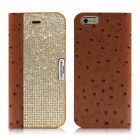 DreamplusWannabe Leathrer Diary�ܳ�+�饤�󥹥ȡ����Ģ�������� for iPhone6/6s�ԥ֥饦���DP4434i6