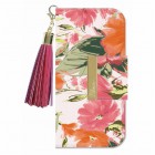 CollaBorn���å����դ���Ģ�������� for iPhone6/iPhone6s/iPhone7/iPhone8���̡�Water flower-ORG��OS-TBKI7S-532S