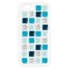 CollaBorn���㥱�åȥ����� for iPhone6/iPhone6s/iPhone7/iPhone8���̡�tile_Blue��SW-CI7S-008