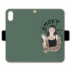 CollaBorn��Ģ�������� for iPhoneX��SMOKY��SW-BKI8-223