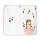 CollaBorn��Ģ�������� for iPhoneX��RoseGirl��SW-BKI8-224