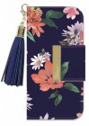 CollaBorn���å����դ���Ģ�������� for iPhoneX��Vivid flower-NVY��OS-TBKI8-534S