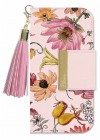 CollaBorn���å����դ���Ģ�������� for iPhoneX��Bloem Flower 002-Pink��BL-TBKI8-005S