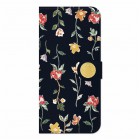 CollaBorn��Ģ�������� for iPhoneX��Retro flowers_Navy��BL-CBKI8-073