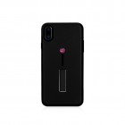 Bling My ThingSelfieLoop Crystal for iPhoneX��Black + Pink��BM_I8NCSDLSC_BP