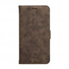 NATURALdesignStyle Natural��Ģ�������� for iPhoneX��Dark Brown��iP8-VS02