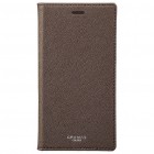 GRAMAS COLORS"EURO Passione" Book PU Leather Case for iPhoneX/iPhoneXS��BROWN��CLC-60317BRW