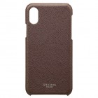 GRAMAS COLORS"EURO Passione" Shell PU Leather Case for iPhoneX/iPhoneXS��BRW��CSC-60327BRW
