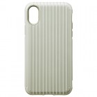 GRAMAS COLORS"Rib" Hybrid Case for iPhoneX/iPhoneXS��White��CHC-50317WHT
