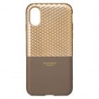GRAMAS FEMME"Hex" Hybrid Case for iPhoneX/iPhoneXS��Champagne��FHC-50337CHA