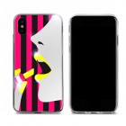 dreamplusSTRIPE MIRROR���㥱�åȥ�����for iPhoneX�ԥ���������åס�DP10156i8