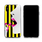 dreamplusSTRIPE MIRROR���㥱�åȥ�����for iPhoneX�ԥԥ󥯥�åס�DP10157i8