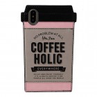sinra design worksCafé Tumbler Casefor iPhoneX�ԥԥ󥯡�DCI-17CT-PK