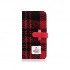 SLG DesignHarris Tweed Diary�ܳ׼�Ģ��������for iPhoneX�ԥ�åɥ֥�å���SD10557i8